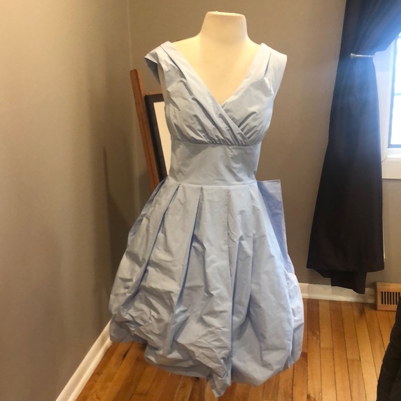 charles nolan Dresses & Skirts - CHARLES NOLAN NEW YORK EUC BLUE BALLOON DRESS